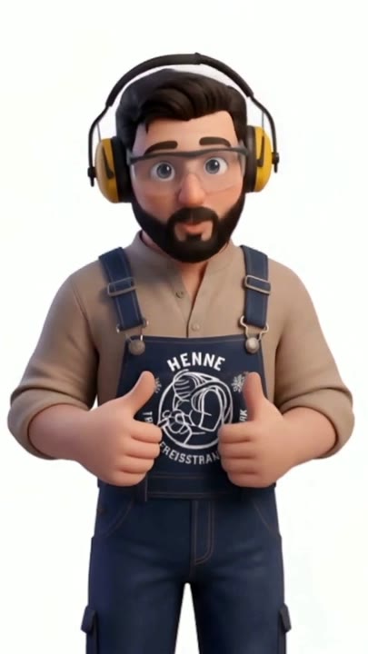 Szene aus dem Clip im Hochformat: Sven hält beide Daumen hoch